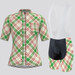 Plaid Checkered Shirt V26 Women's Cycling Kit Plaid Checkered Shirt V26 Women's Cycling Kit