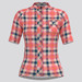 Plaid Checkered Shirt V30 Women's Cycling Kit