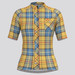 Plaid Checkered Shirt V20 Women's Cycling Jersey