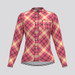 Plaid Checkered Shirt V24 Women's LS Cycling Jersey
