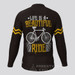 Life Is A Beautiful Ride V2 LS Cycling Jersey Black Yellow