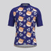 Custom Cat Face V4 Men's Jersey-Purple Custom Cat Face V4 Men's Jersey-Purple