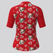 Custom Pup Face V4 Women's Jersey-Red