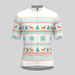 Men's Classic Ugly Christmas sweater Cycling Jersey - Beige