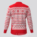 Classic Ugly Christmas sweater Men's  LS Cycling Jersey - Red