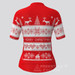Women's Classic Ugly Christmas sweater Cycling Jersey - Red