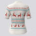 Classic Ugly Christmas sweater Women's  Cycling Jersey - Beige Classic Ugly Christmas sweater Women's  Cycling Jersey - Beige