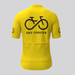 Bike Forever Men's Cycling Jersey-Yellow