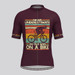 Men's Old Man Retro Cycling Jersey - Navy
