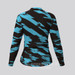 Classic Gradient Women's LS Cycling Jersey - Cyan