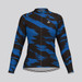 Classic Gradient Women's LS Cycling Jersey - Blue