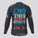 Is My Bike Ok Men's LS Cycling Jersey - Graphite