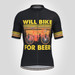 Will Bike For Beer Men's Cycling Jersey - V2 Will Bike For Beer Men's Cycling Jersey - V2