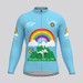 Bicycle Day Rainbow Men's LS Cycling Jersey