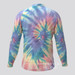 Men's Novelty Tie Dye LS Cycling Jersey - Candy Men's Novelty Tie Dye LS Cycling Jersey - Candy