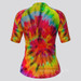 Tie Dye Novelty Women's Cycling Jersey - Moondance