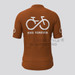 Bike Forever Men's Cycling Jersey-Brown