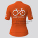 Women's Bike Forever Cycling Jersey-Tangerine