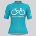 Women's Bike Forever Cycling Jersey-Light blue Women's Bike Forever Cycling Jersey-Light blue