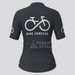 Women's Bike Forever Cycling Jersey-Dark Grey