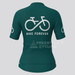 Women's Bike Forever Cycling Jersey-Dark Green