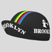 Brooklyn Retro Cycling Cap - Rainbow