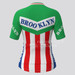 Retro Brooklyn Women's Cycling Jerseys - Green/Red Retro Brooklyn Women's Cycling Jerseys - Green/Red
