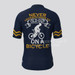 Old Guy On A Bicycle Cycling Jersey - Navy