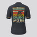 Men's Old Man Retro Cycling Jersey - Graphite