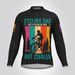 Cycling Dad Bike Adventure Men's Cycling Jersey - Black Cycling Dad Bike Adventure Men's Cycling Jersey - Black