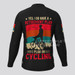 Retirement Plan I Plan On Cycling Men's LS Cycling Jersey - Black