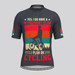 Retirement Plan I Plan On Cycling Men's Cycling Jersey - Claret Retirement Plan I Plan On Cycling Men's Cycling Jersey - Claret