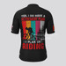 Retirement Plan On Cycling Men's Adventure Cycling Jersey - Black Retirement Plan On Cycling Men's Adventure Cycling Jersey - Black
