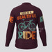 Life is a Beautiful Ride City Men's LS Cycling Jersey - Black