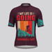 My Life Is Going Downhill Fast Men's Cycling Jersey - Claret