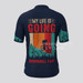 My Life Is Going Downhill Fast Men's Cycling Jersey - Navy