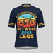 Put Something Fun Between Your Legs Men's Cycling Jersey - Navy