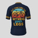 Put Something Fun Between Your Legs Men's Cycling Jersey - Navy