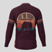 Save The Chubby Unicorns Men's LS Cycling Jersey - Claret