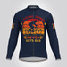 Cycling Grandpa Never Gets Old Men's LS Cycling Jersey - Navy Cycling Grandpa Never Gets Old Men's LS Cycling Jersey - Navy