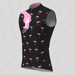 Pink Flamingo Themed Sleeveless Cycling Jersey