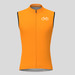 Bike Forever Men's Cycling Sleeveless Jersey Orange