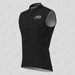Bike Forever Men's Cycling Sleeveless Jersey Black
