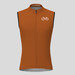 Bike Forever Men's Cycling Sleeveless Jersey Brown