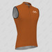 Bike Forever Men's Cycling Sleeveless Jersey Brown