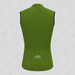 Bike Forever Men's Cycling Sleeveless Jersey Moss