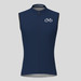 Bike Forever Men's Cycling Sleeveless Jersey Navy