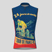 Retro France Cycling Event 1949 Men's Sleeveless Cycling Jersey