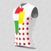 France Cycling Event Classic Color Men's Sleeveless Cycling Jersey