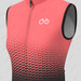 Bike Forever Gradient Dots Women's Sleeveless Cycling Jersey -  Guava